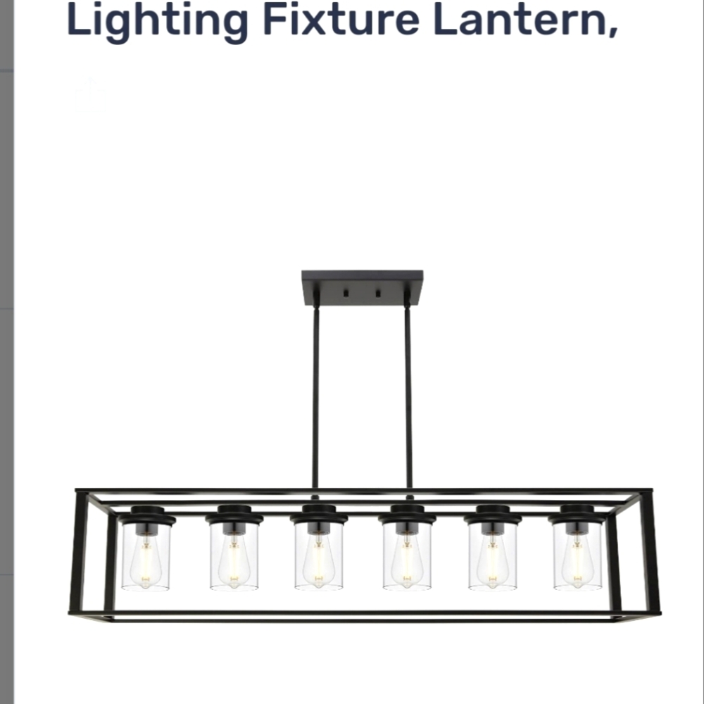 Farmhouse Style Chandelier